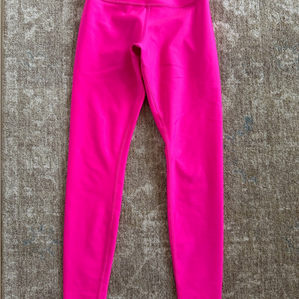 ALO Yoga 7/8 high waist Airlift legging in Neon Pink